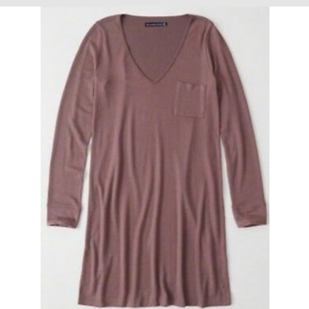 Abercrombie Long Sleeve Dress with Pocket